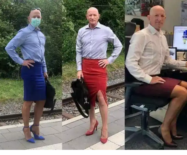 Meet Mark Bryan, A 61-Year-Old Married Man Who Always Wears Skirts And ...